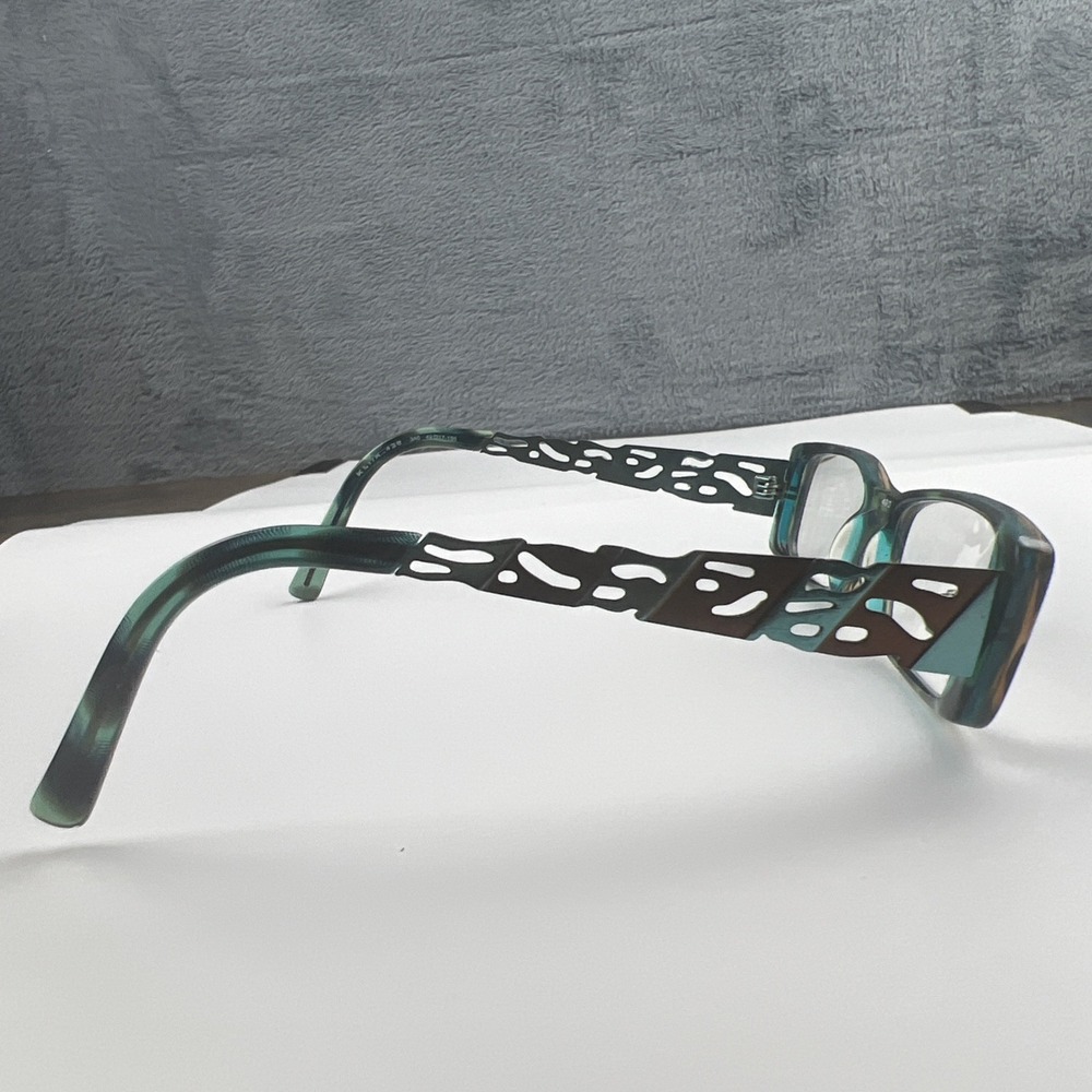 KLIIK Eyeglasses TORTOISE RECTANGLE Glasses 49-17-135 Frame Only MOD: 438 345 - Picture 6 of 16